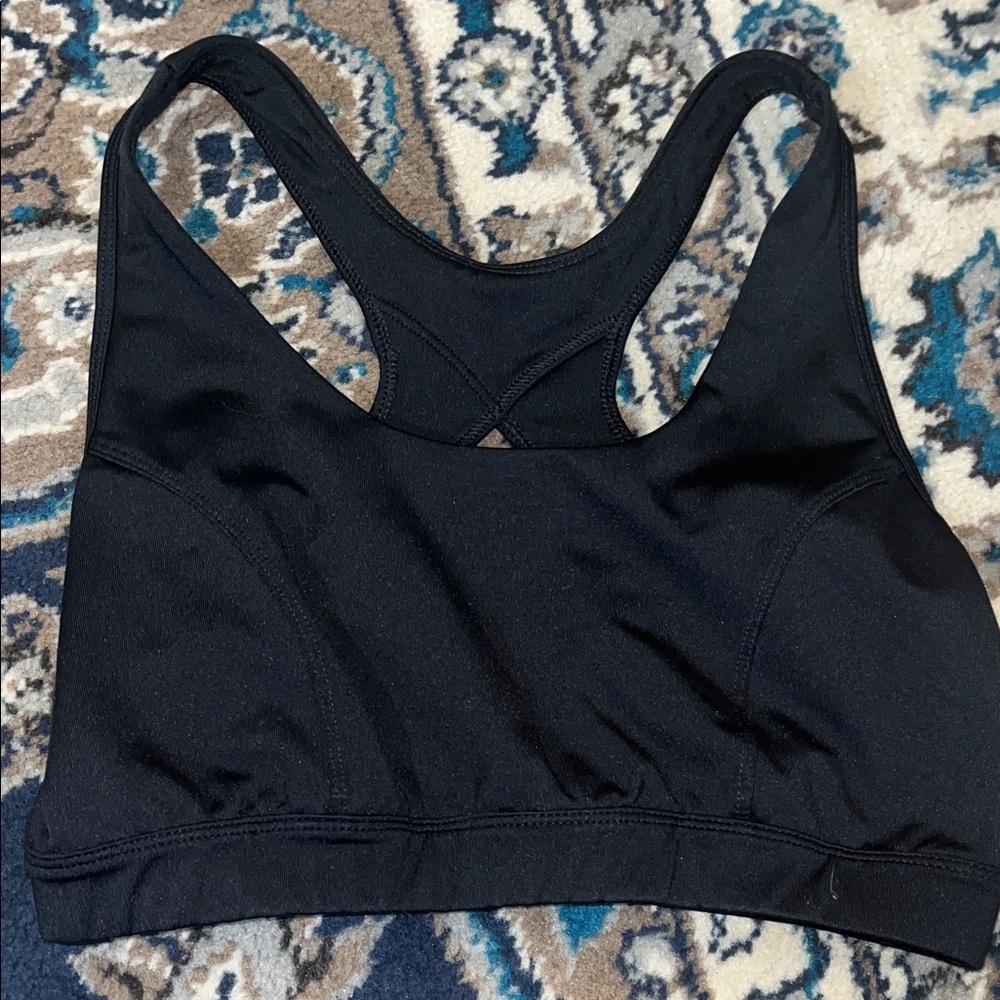 Black Women's TekGear Sports Bra